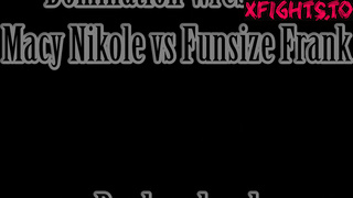 Domination Wrestling - Macy Nikole vs Funsize Frank