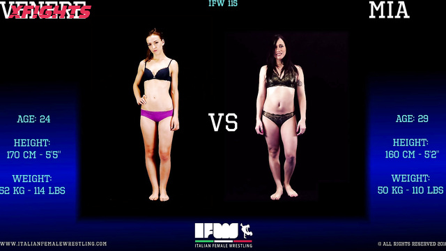 Italian Female Wrestling IFW - IFW115 Mia vs Venere