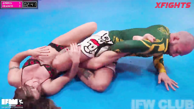 Italian Female Wrestling IFW - IFW246 Ambra vs Franco