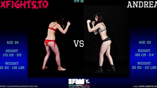Italian Female Wrestling IFW - IFW100 Andrea vs Venere