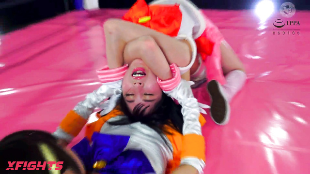 PXHP-02 Sexy Heroine Pro-wresling Sailor Peach vs Sailor Orange
