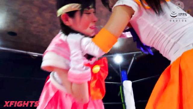 PXHP-02 Sexy Heroine Pro-wresling Sailor Peach vs Sailor Orange