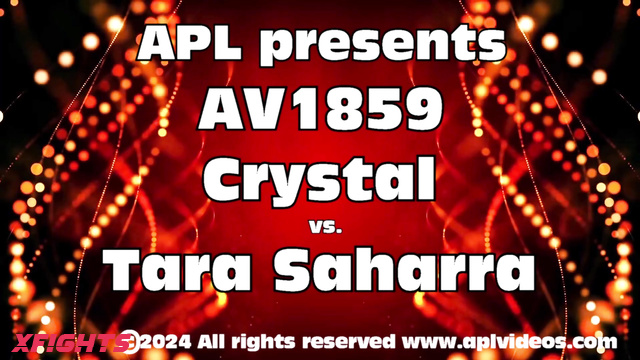 APL Female Wrestling - AV1859 Tara Saharra vs Crystal A hard-earned win!