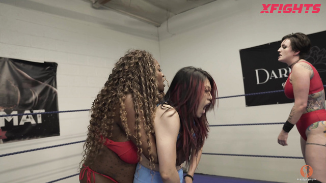 Spartan Women’s Productions - Irene Silver and Stella Danny vs Darrius and CeCe Tag Team Match