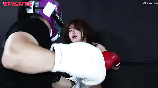 BTBJ-01 Face-to-face MIX Boxing Female Boxer Domination