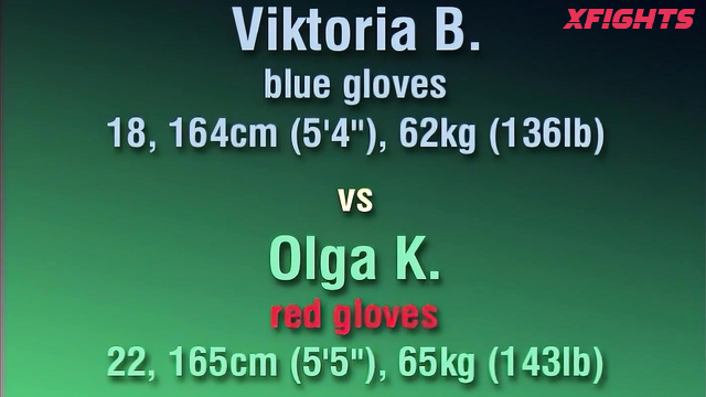 DWW EU-074-04 Kickboxing with TKO Viktoria B vs Olga K