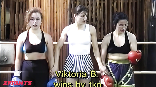 DWW EU-074-04 Kickboxing with TKO Viktoria B vs Olga K