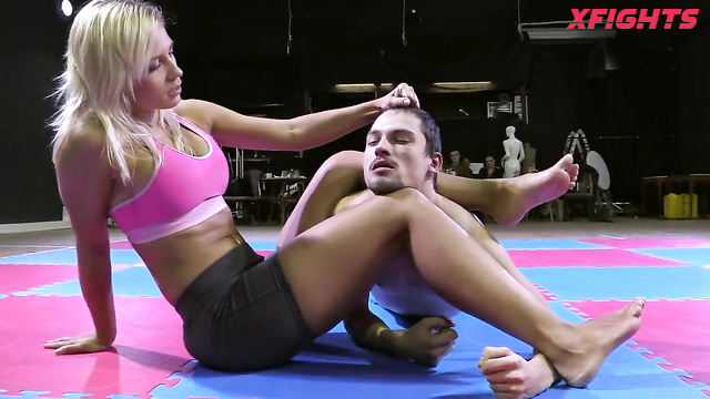 Jenni Czech Mixed Wrestling